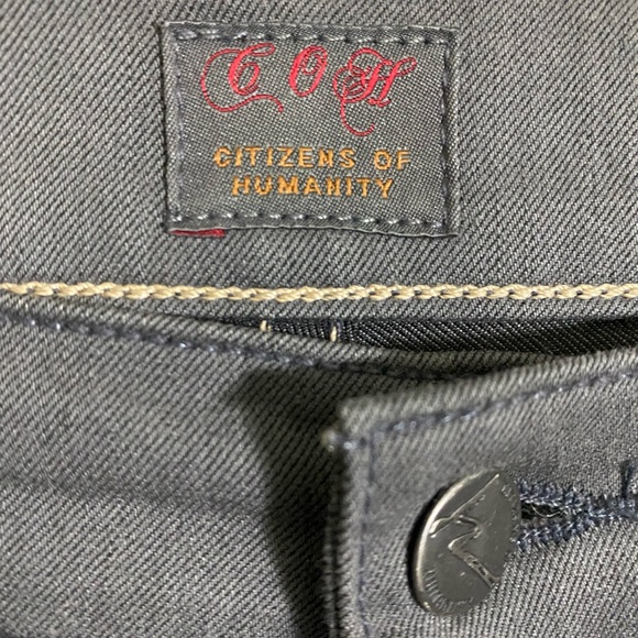 NWOT CITIZENS OF HUMANITY SKINNY JEANS SIZE 30 Color- GRAY - Picture 9 of 10